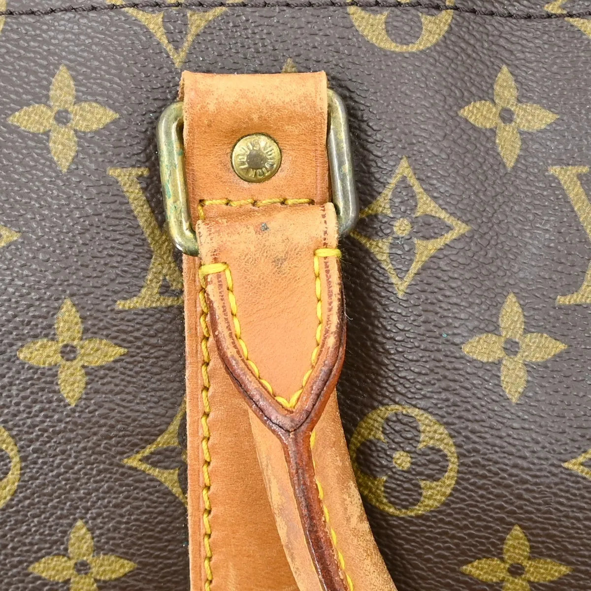 Louis Vuitton Keepall Monogram Canvas Brown Canvas Travel Bag Bag (Pre-Owned)