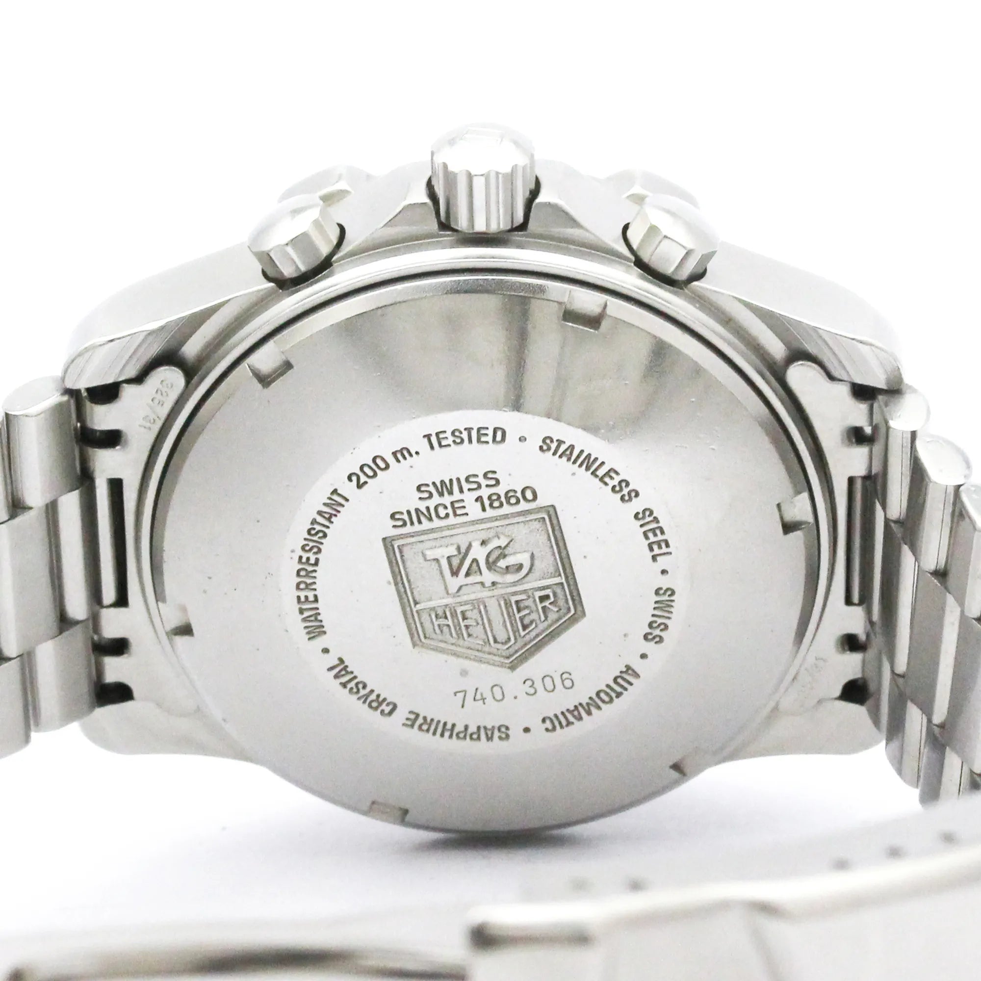 Tag Heuer 2000 Professional 200M Automatic Stainless Steel And Yellow Gold Watch (Pre-Owned)