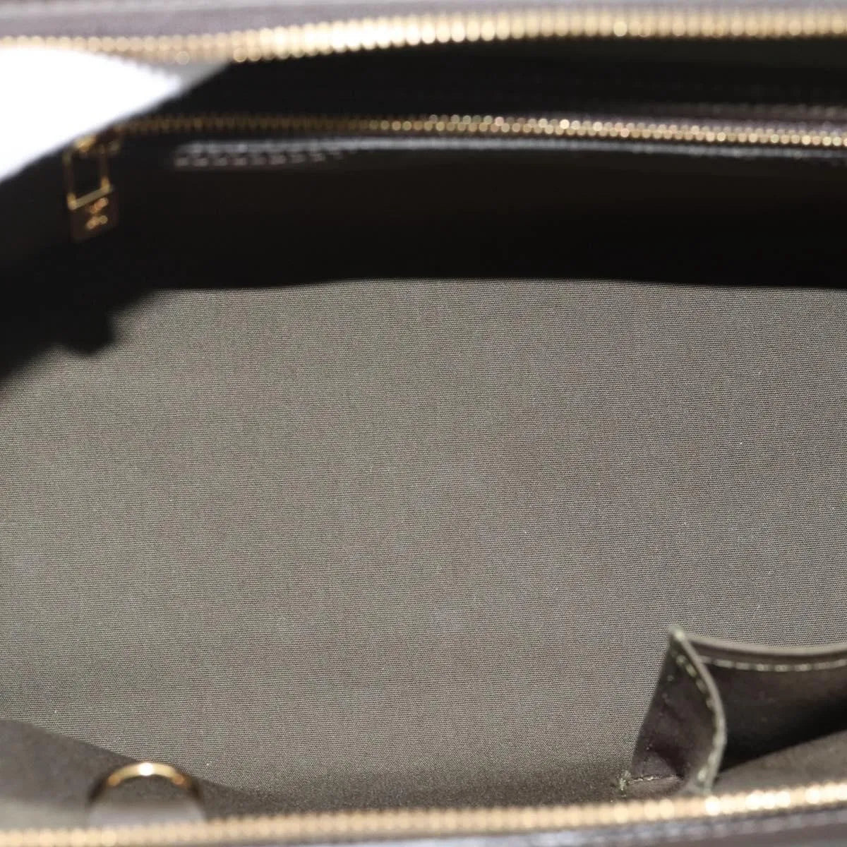 Louis Vuitton Joséphine Mini Lin Khaki Canvas Handbag (Pre-Owned)