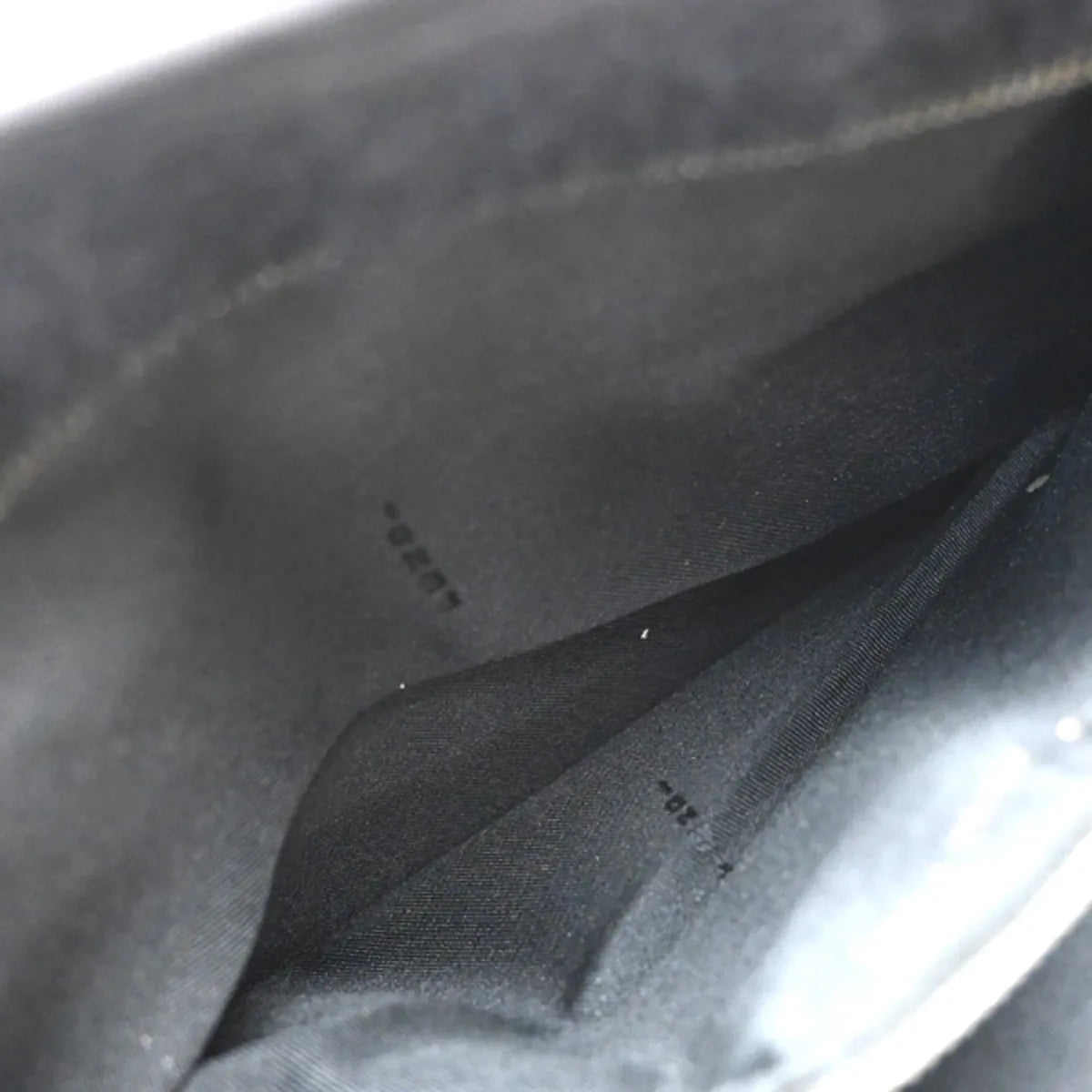 Fendi Logo Zucca Zucca Black Canvas Shoulder Bag Bag (Pre-Owned)