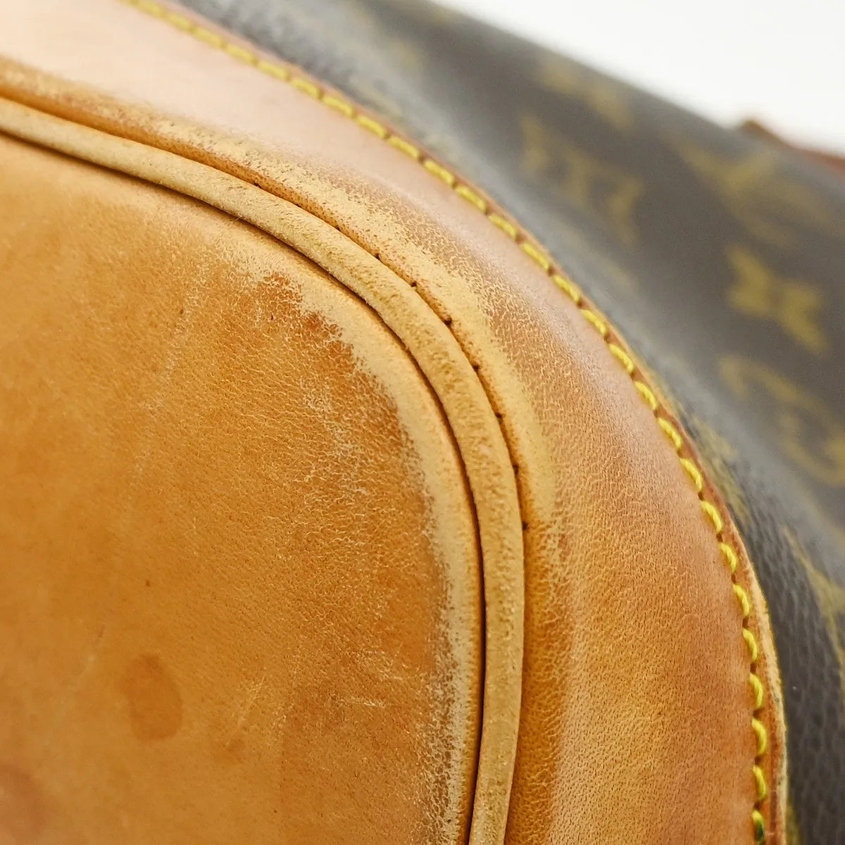 Louis Vuitton Alma Monogram Canvas Brown Canvas Handbag (Pre-Owned)