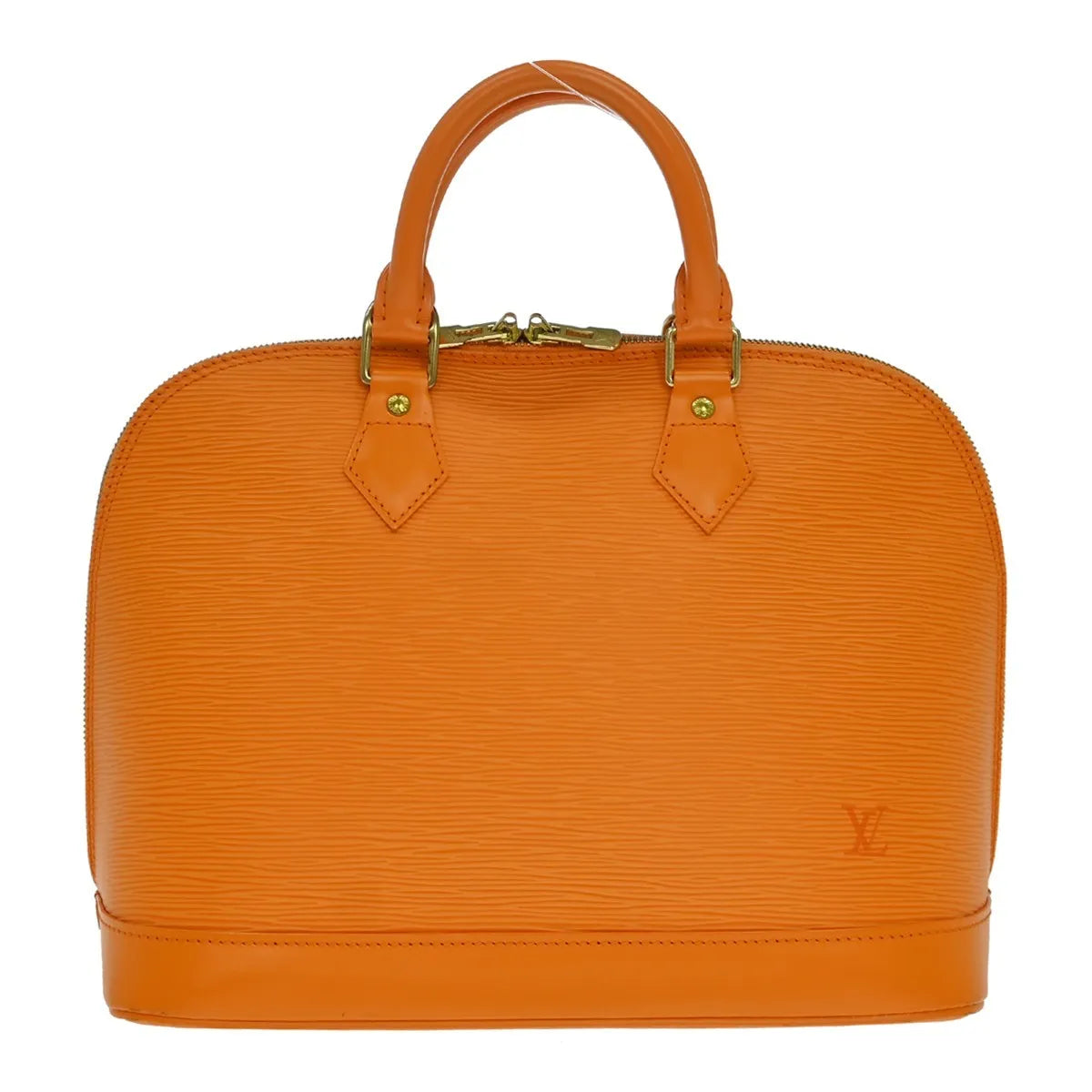 Louis Vuitton Alma Epi Leather Orange Leather Handbag (Pre-Owned)