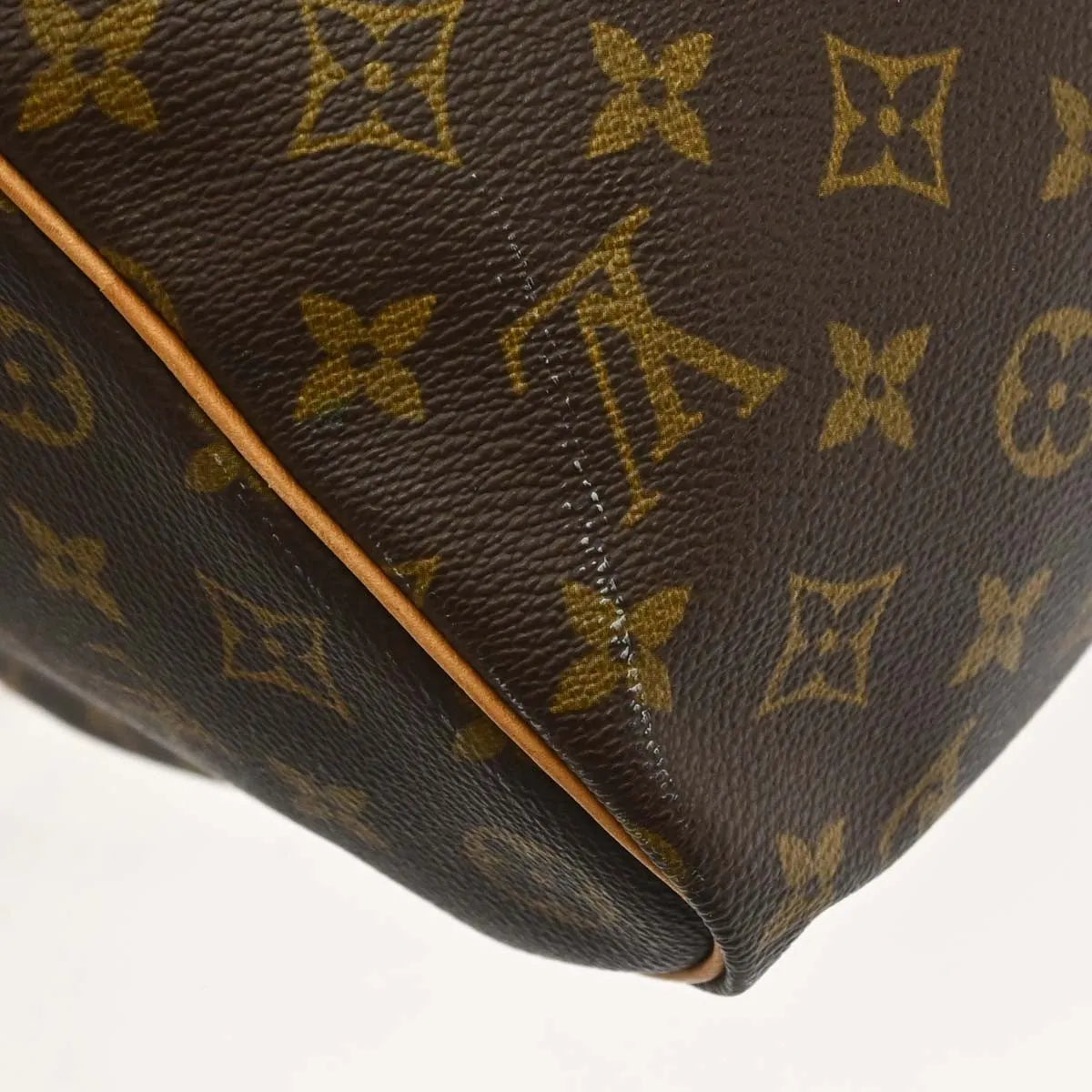 Louis Vuitton Keepall Monogram Canvas Brown Canvas Travel Bag Bag (Pre-Owned)