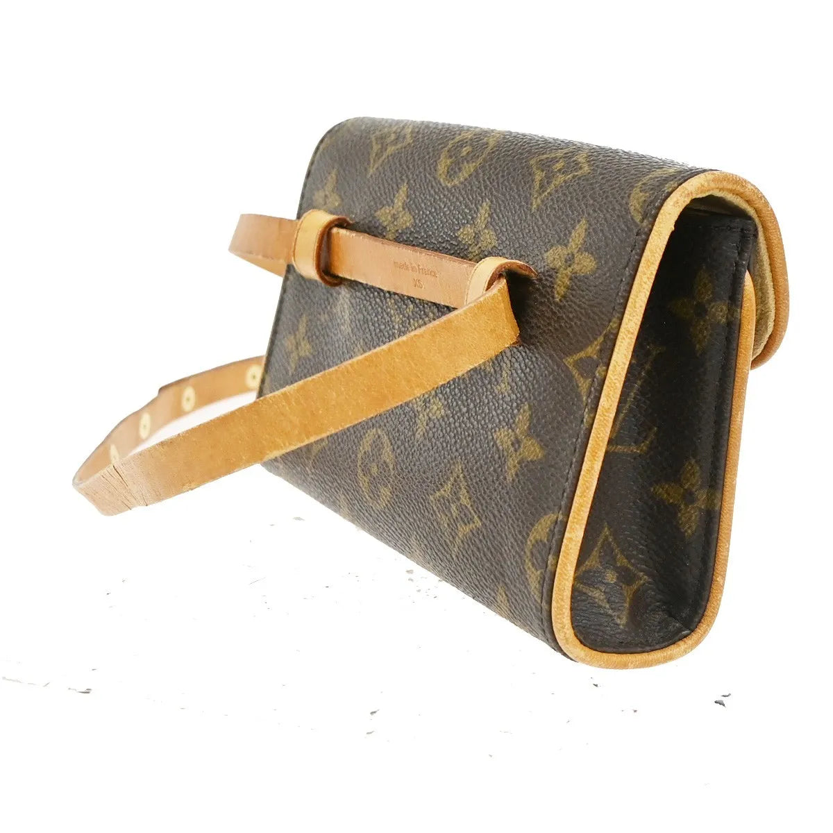 Louis Vuitton Florentine Waist Bag Monogram Brown Canvas Clutche & Pouche Bag (Pre-Owned)