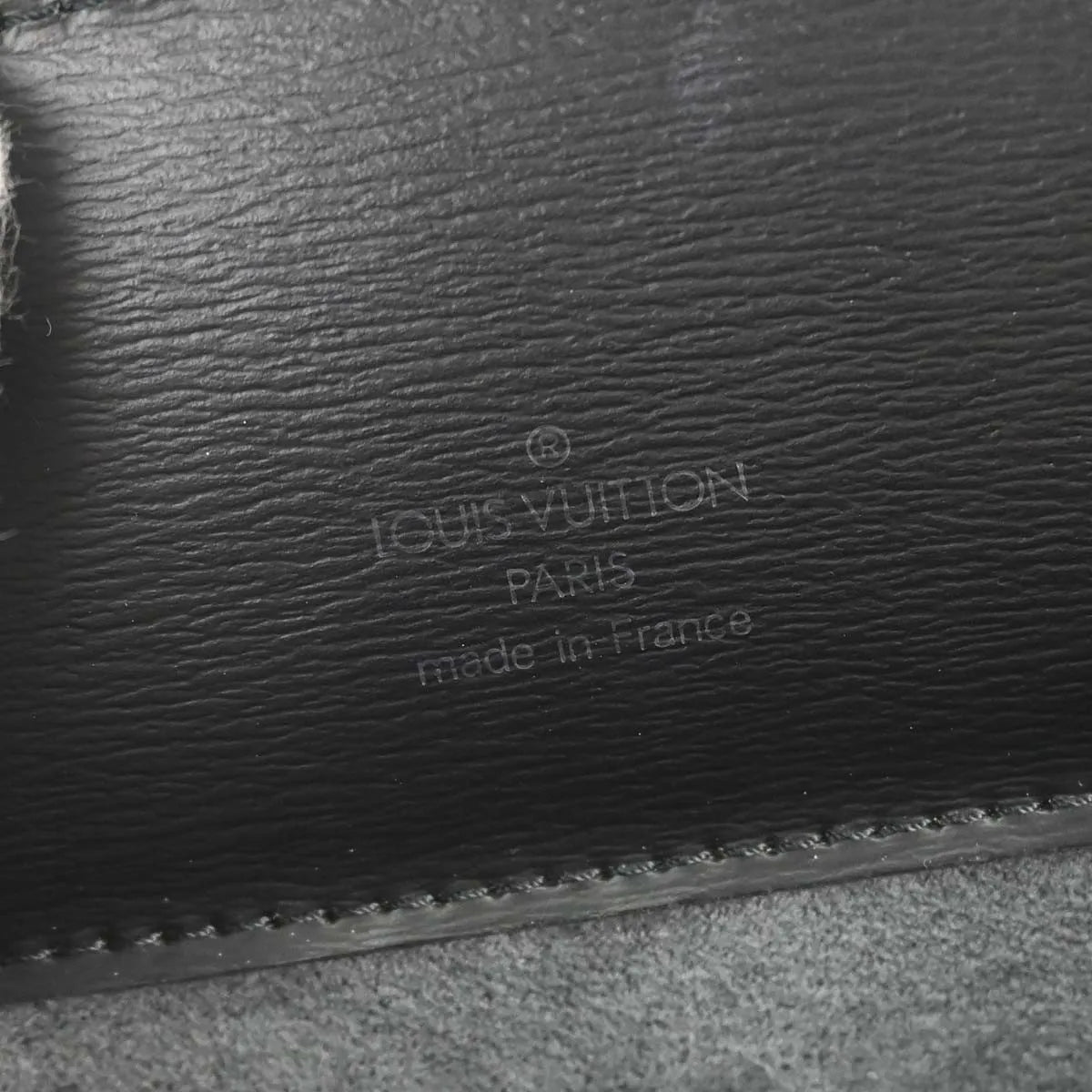 Louis Vuitton Cluny Leather Black Leather Shoulder Bag Bag (Pre-Owned)