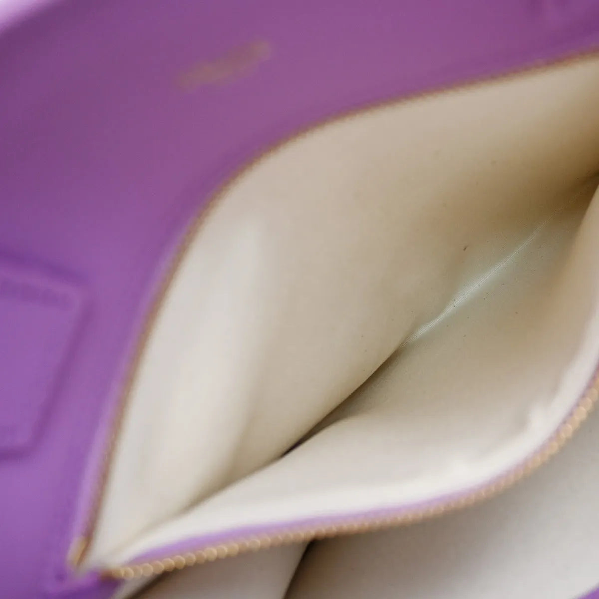 Celine Vertical Cabas Tote Canvas With Leather Purple Canvas Tote Bag Bag (Pre-Owned)