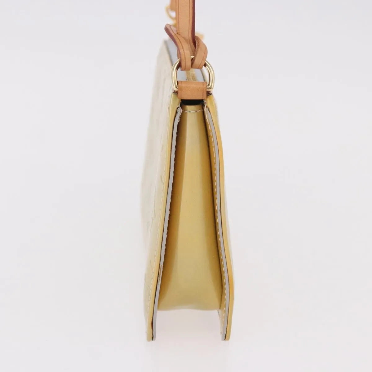 Louis Vuitton Lexington Pochette Patent Leather Gray Patent_Leather Clutche & Pouche Bag (Pre-Owned)
