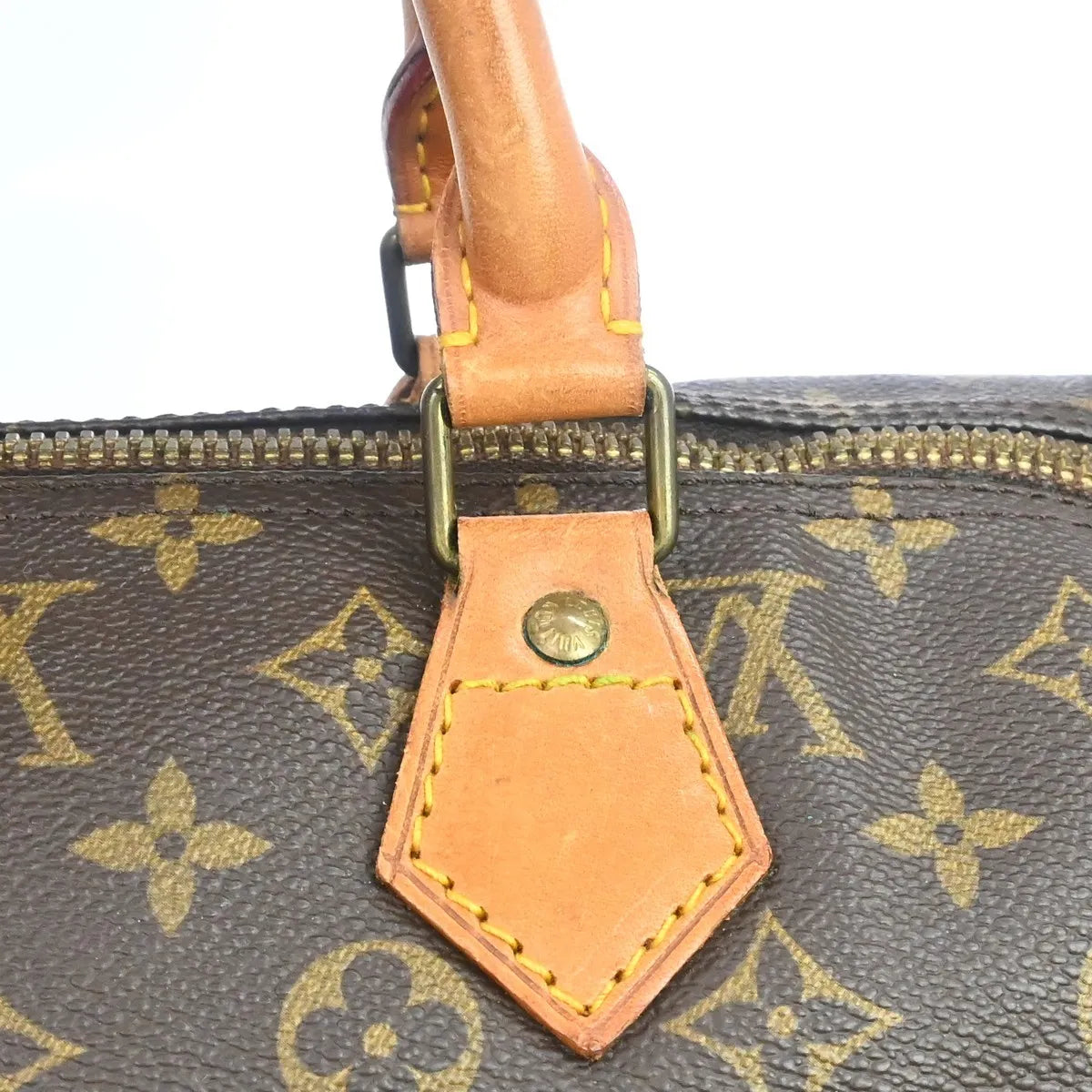 Louis Vuitton Speedy Monogram Canvas Brown Canvas Handbag (Pre-Owned)