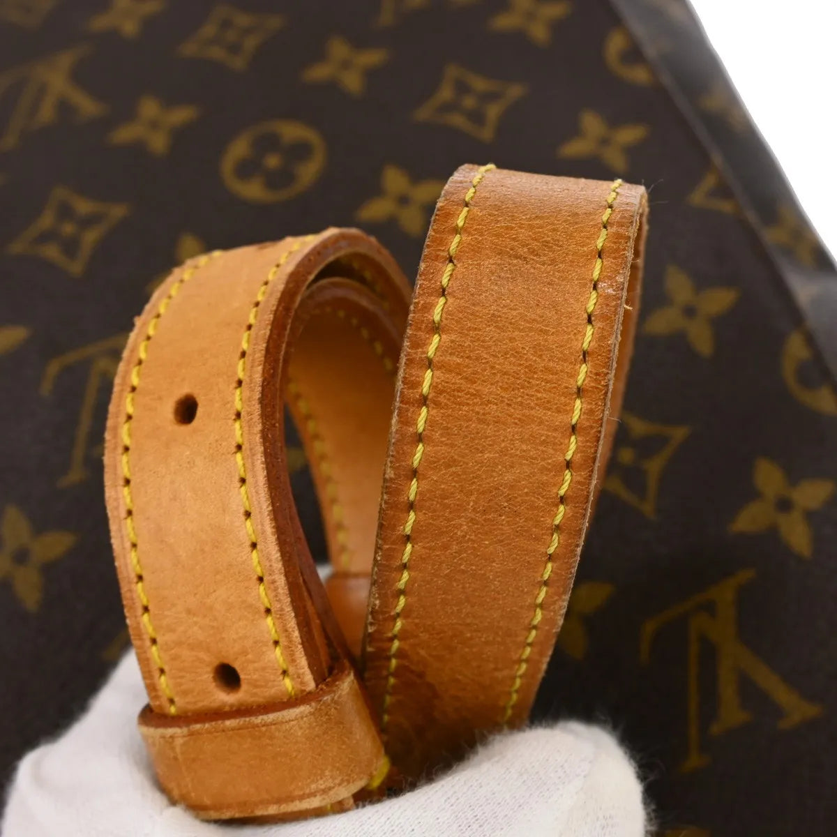 Louis Vuitton Musette Salsa Handbag Monogram Canvas Brown Canvas Shoulder Bag Bag (Pre-Owned)
