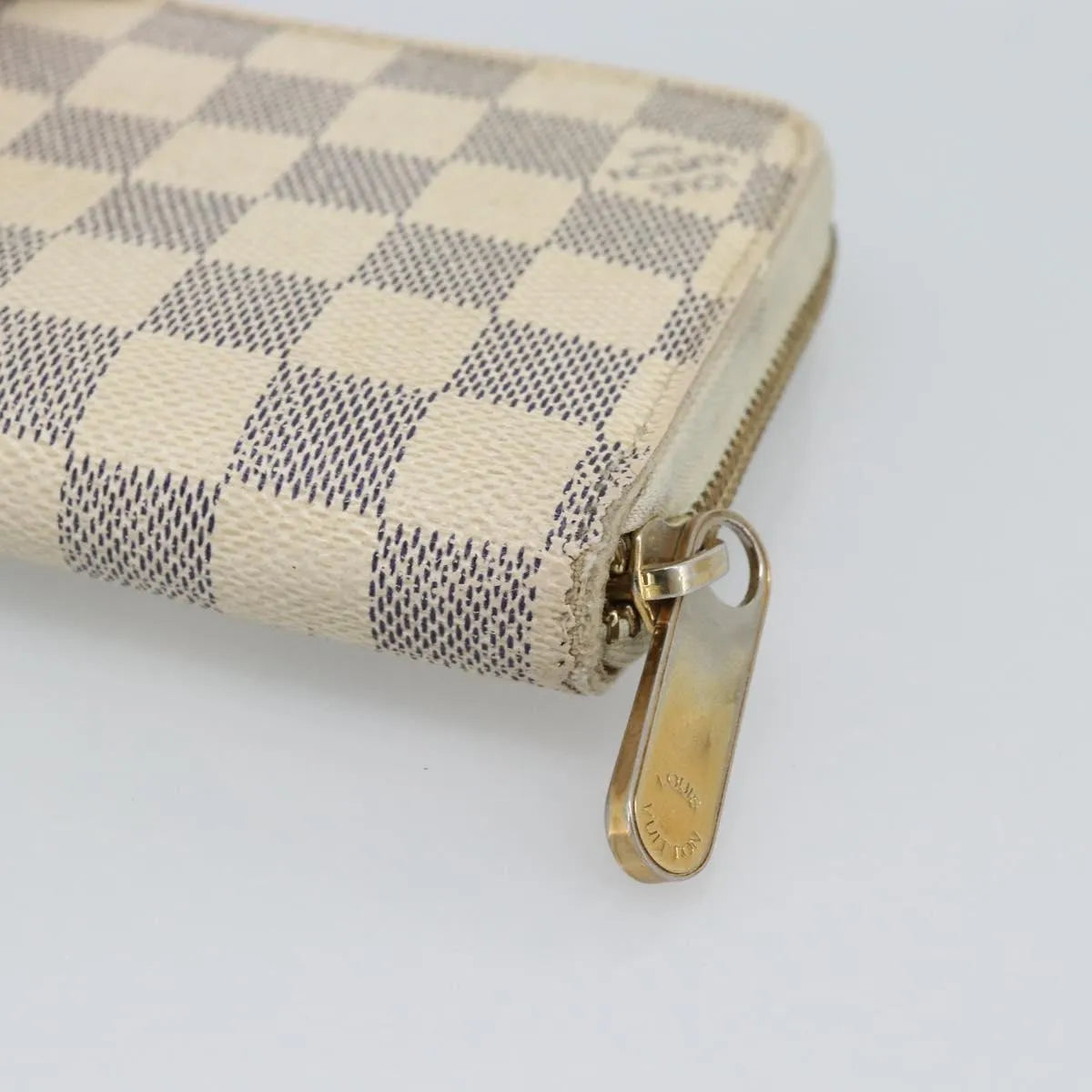 Louis Vuitton Zippy Organizer Damier Ebene Beige Canvas Wallets Accessory (Pre-Owned)