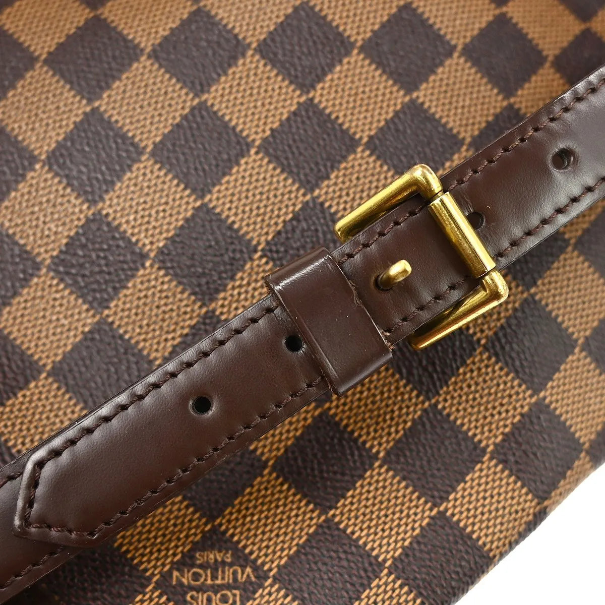 Louis Vuitton Soho Damier Brown Canvas Backpack Bag (Pre-Owned)