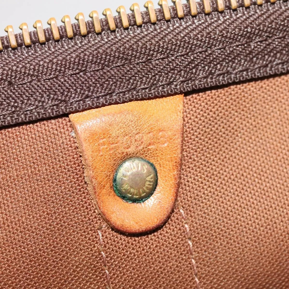 Louis Vuitton Keepall Monogram Canvas Brown Canvas Travel Bag Bag (Pre-Owned)