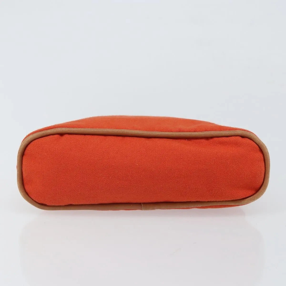 Hermes Bolide Canvas Orange Canvas Clutche & Pouche Bag (Pre-Owned)
