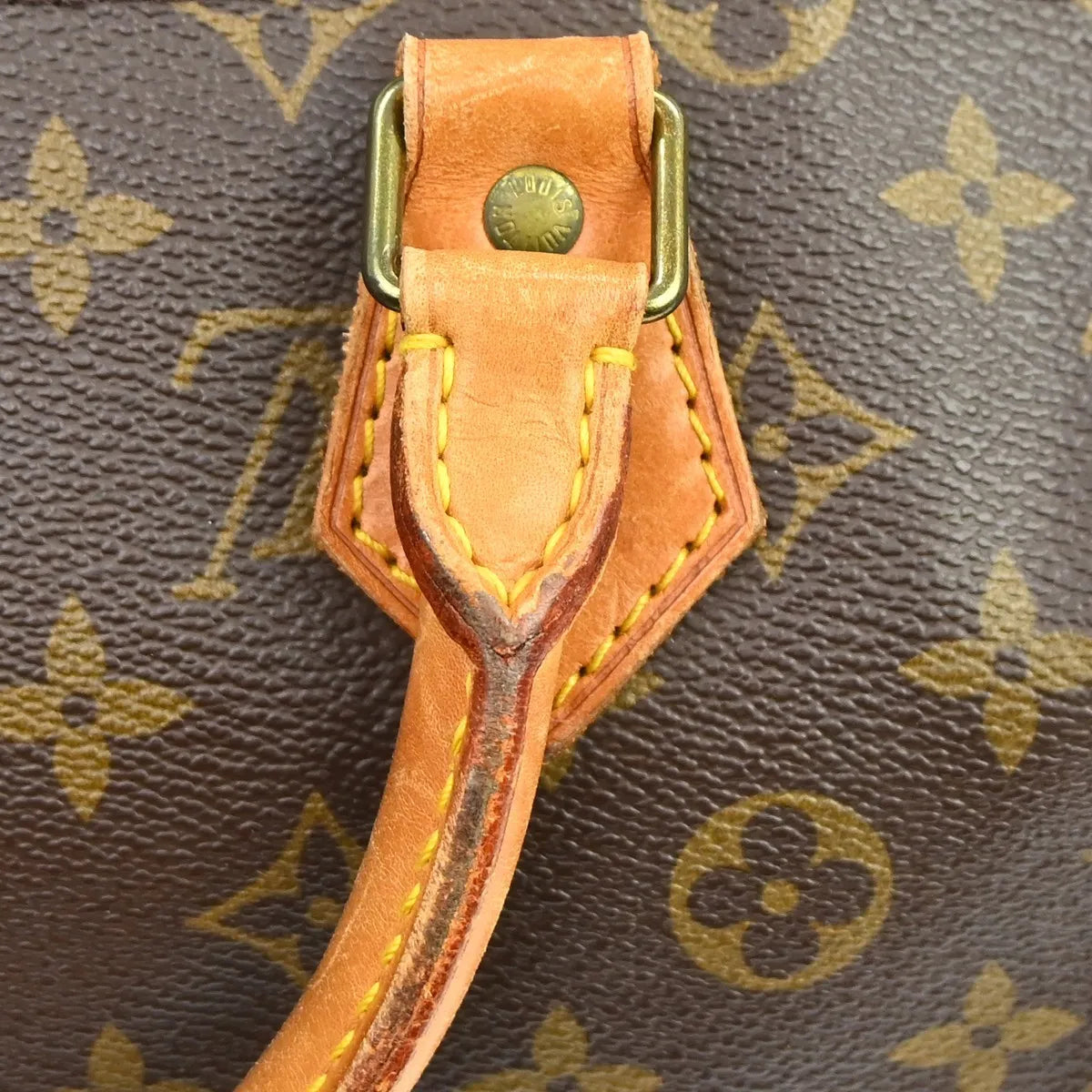 Louis Vuitton Speedy Monogram Canvas Brown Canvas Handbag (Pre-Owned)