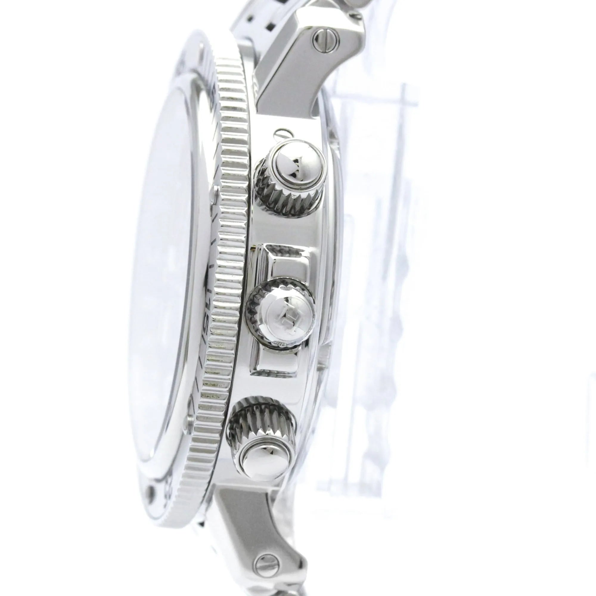 Hermes Clipper Diver Chronograph Quartz Stainless Steel Watch (Pre-Owned)