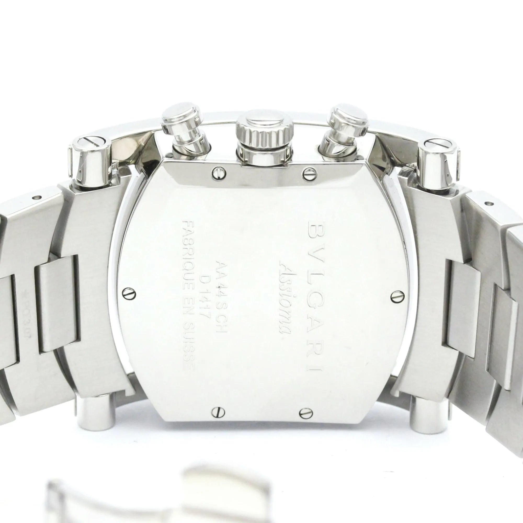 Bvlgari Assioma Chronograph Automatic Stainless Steel Watch (Pre-Owned)