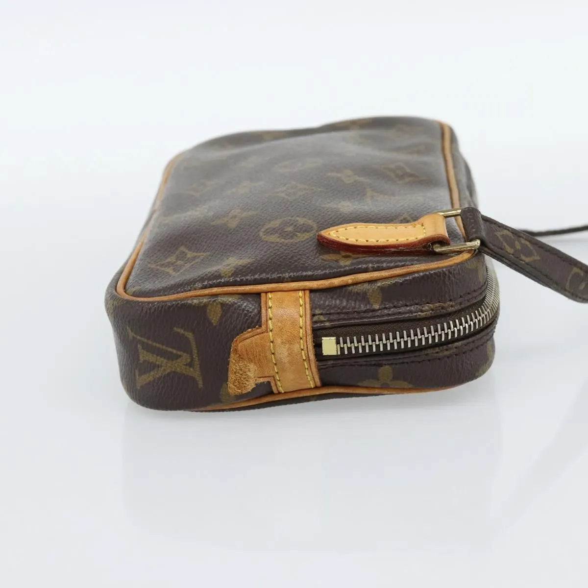Louis Vuitton Pochette Marly Bandouliere Monogram Canvas Brown Canvas Clutche & Pouche Bag (Pre-Owned)