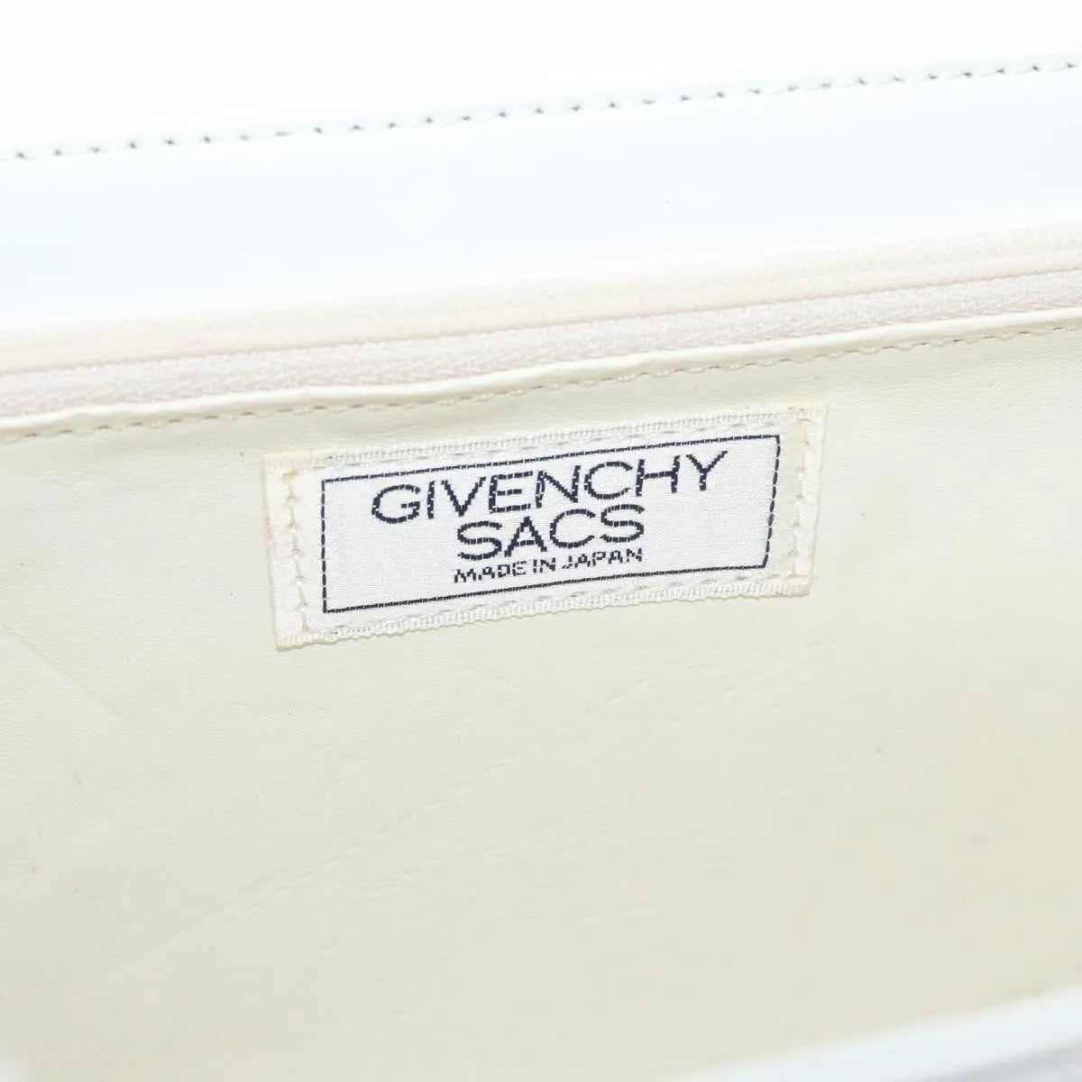 Givenchy Vintage 4G Leather White_Gold Leather Shoulder Bag Bag (Pre-Owned)