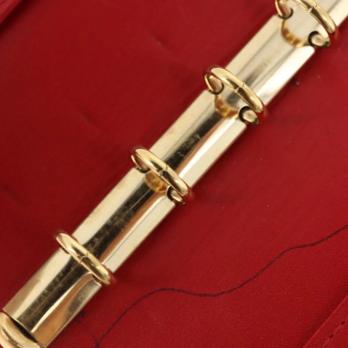 Louis Vuitton Agenda Cover Patent Red Patent_Leather Clutche & Pouche Bag (Pre-Owned)