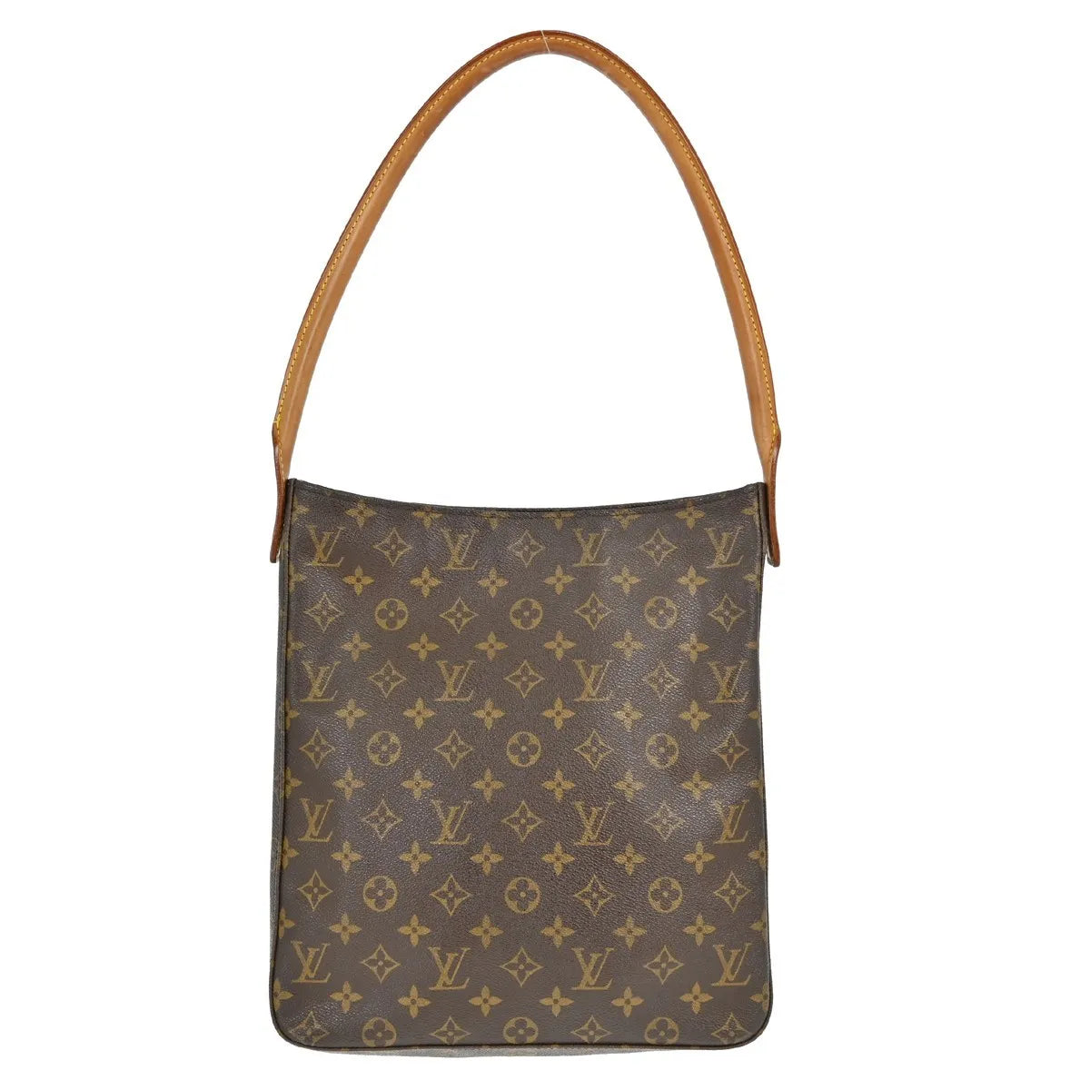 Louis Vuitton Monogram Looping Monogram Canvas Brown Canvas Handbag (Pre-Owned)