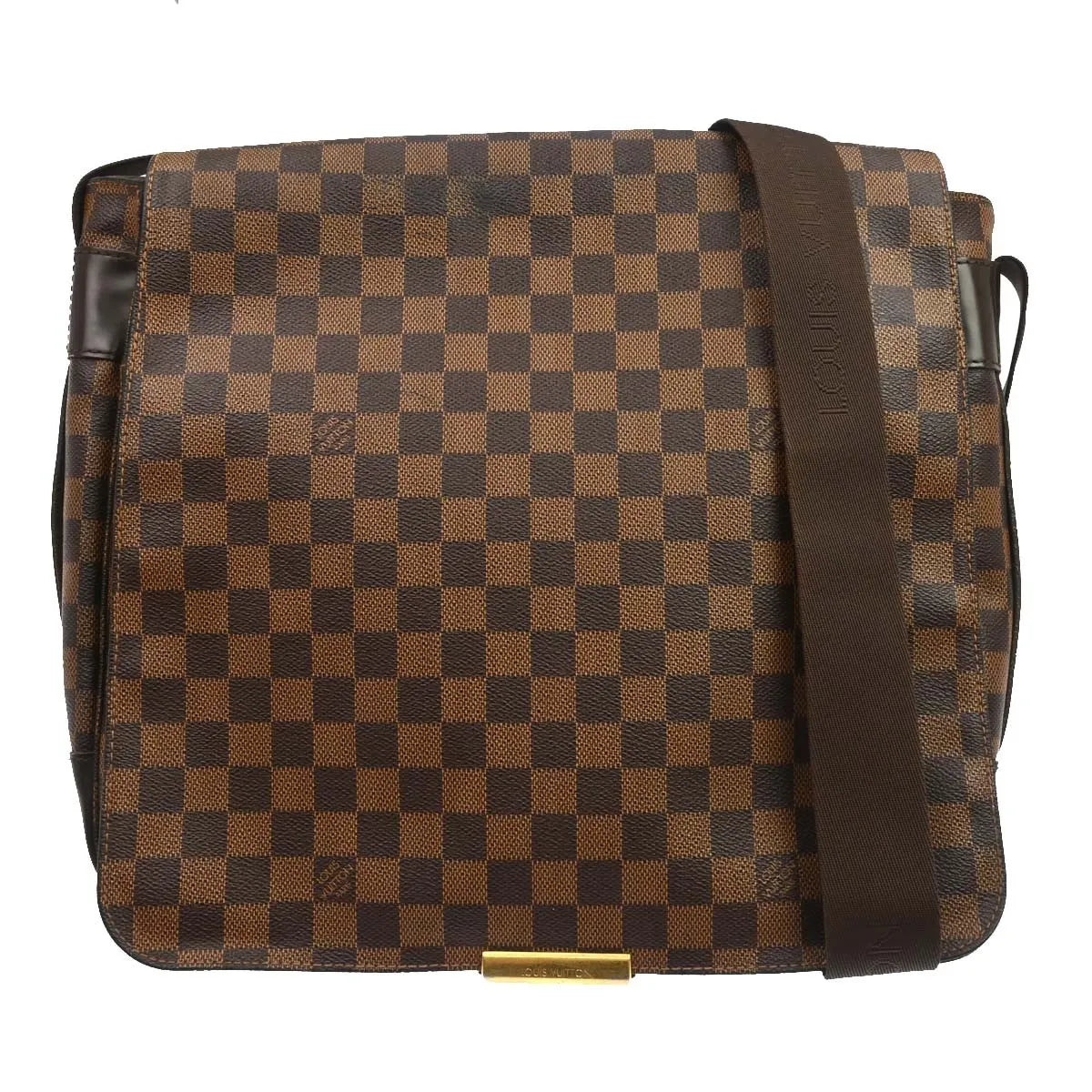 Louis Vuitton Bastille Damier Brown Canvas Shoulder Bag Bag (Pre-Owned)
