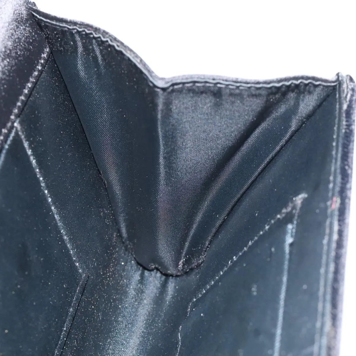 Gucci Vintage Flap Velvet Black Velvet Shoulder Bag Bag (Pre-Owned)