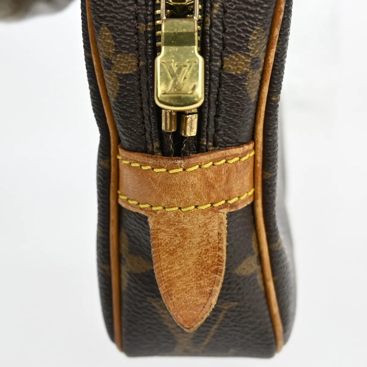 Louis Vuitton Pochette Marly Bandouliere Monogram Canvas Brown Canvas Shoulder Bag Bag (Pre-Owned)