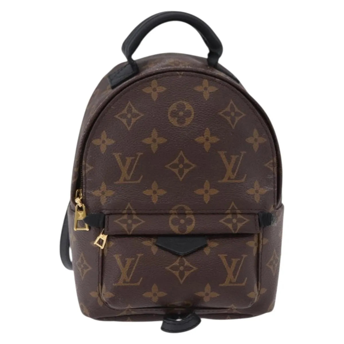 Louis Vuitton Palm Springs Monogram Brown Canvas Backpack Bag (Pre-Owned)