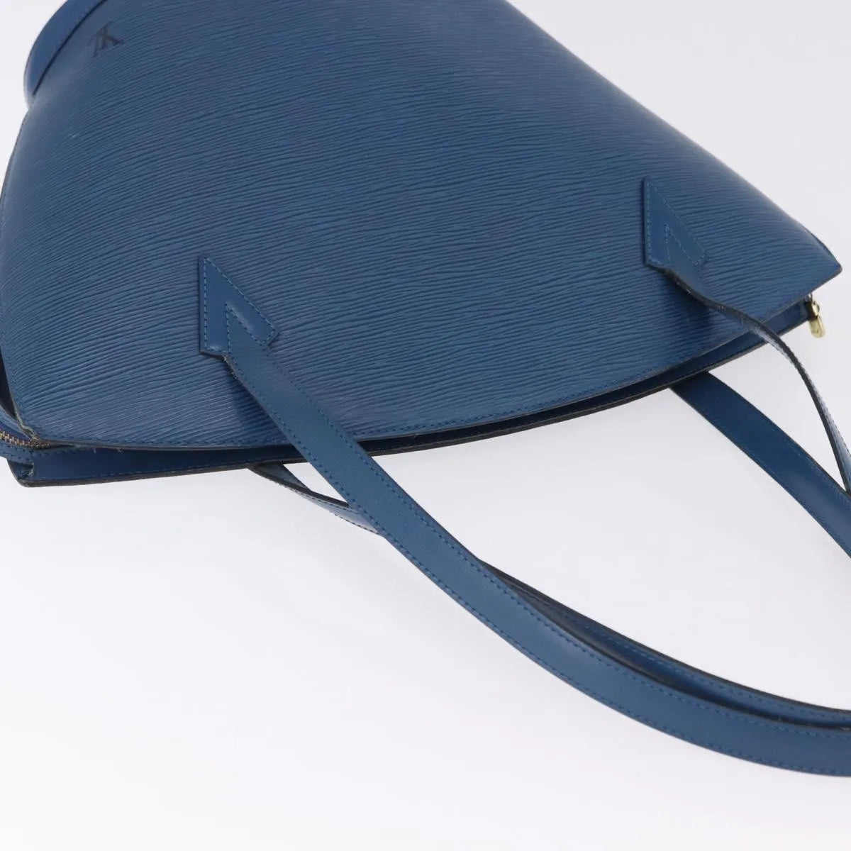 Louis Vuitton Saint Jacques Epi Blue Leather Shoulder Bag Bag (Pre-Owned)