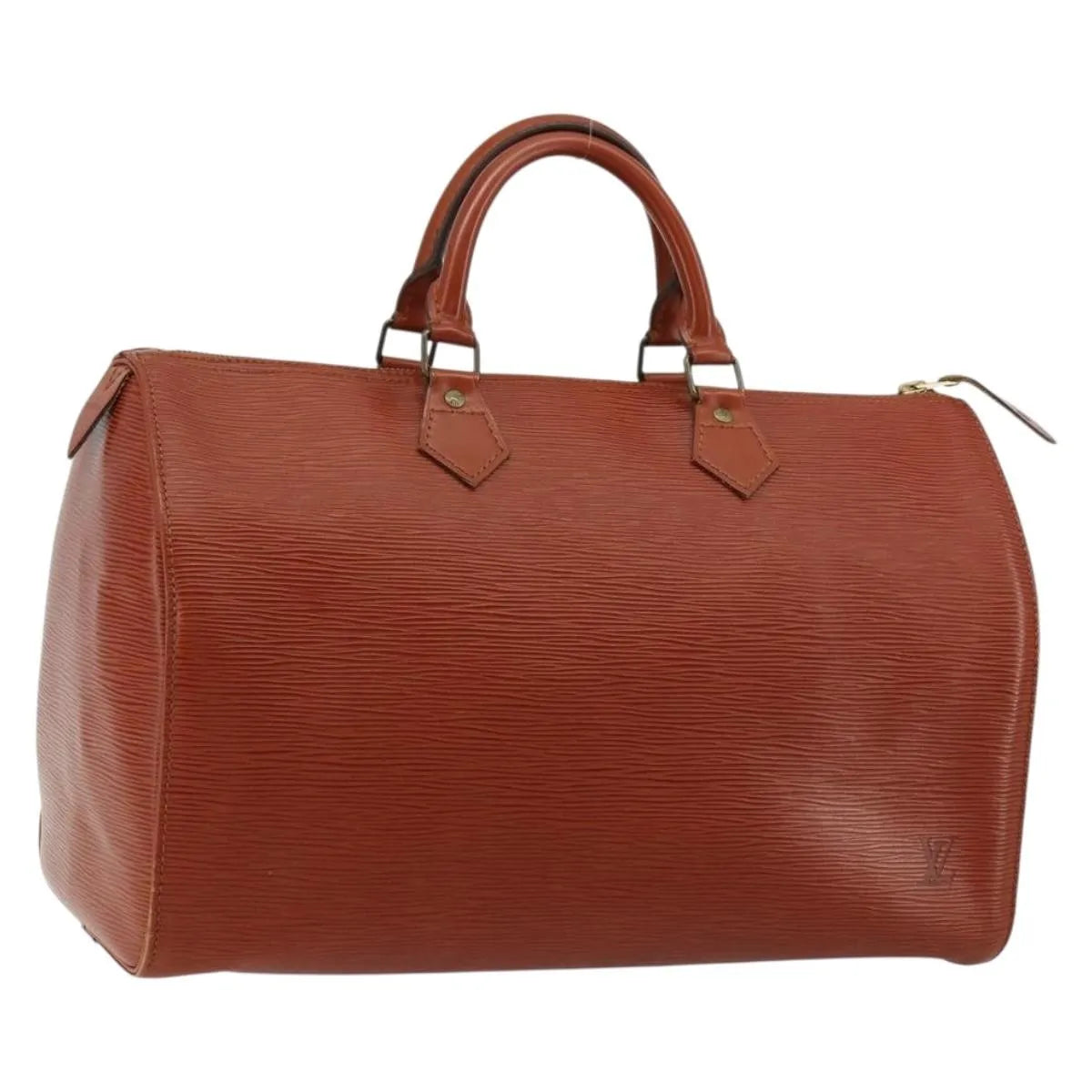 Louis Vuitton Speedy Epi Leather Brown Leather Handbag (Pre-Owned)