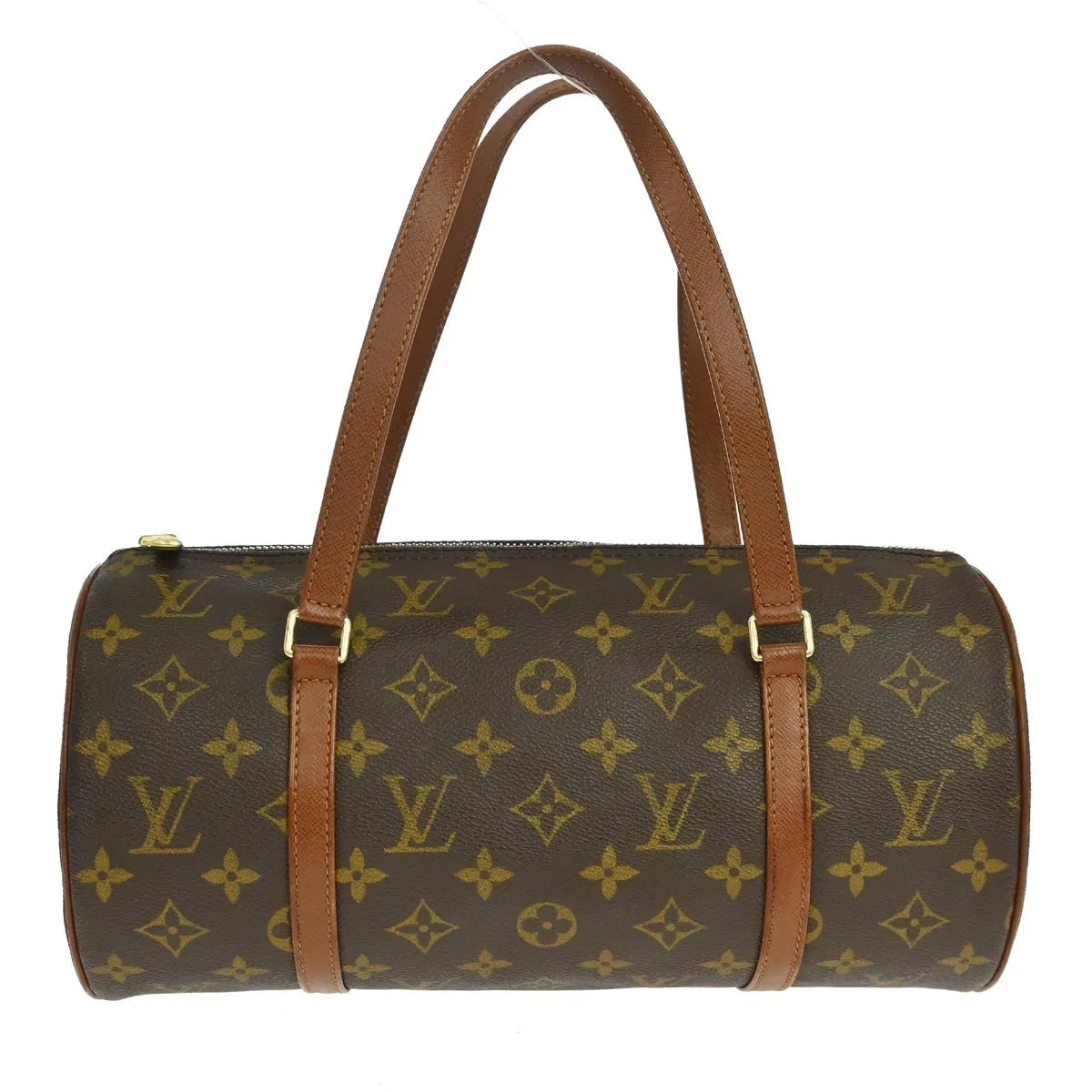Louis Vuitton Papillon Handbag Monogram Canvas Brown Canvas Handbag (Pre-Owned)