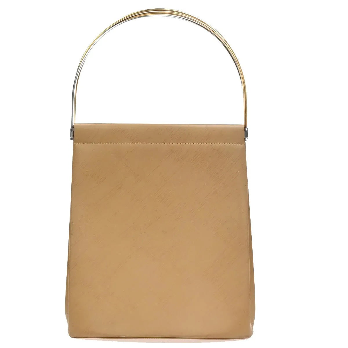 Cartier Trinity Hand Leather Beige Leather Handbag (Pre-Owned)