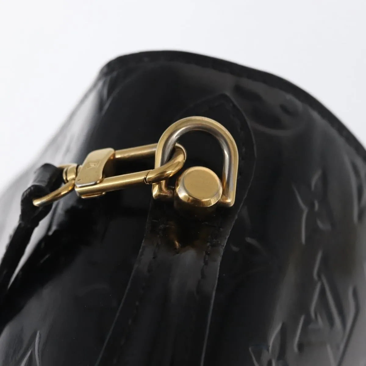 Louis Vuitton Mirada Monogram Vernis Black Patent_Leather Handbag (Pre-Owned)