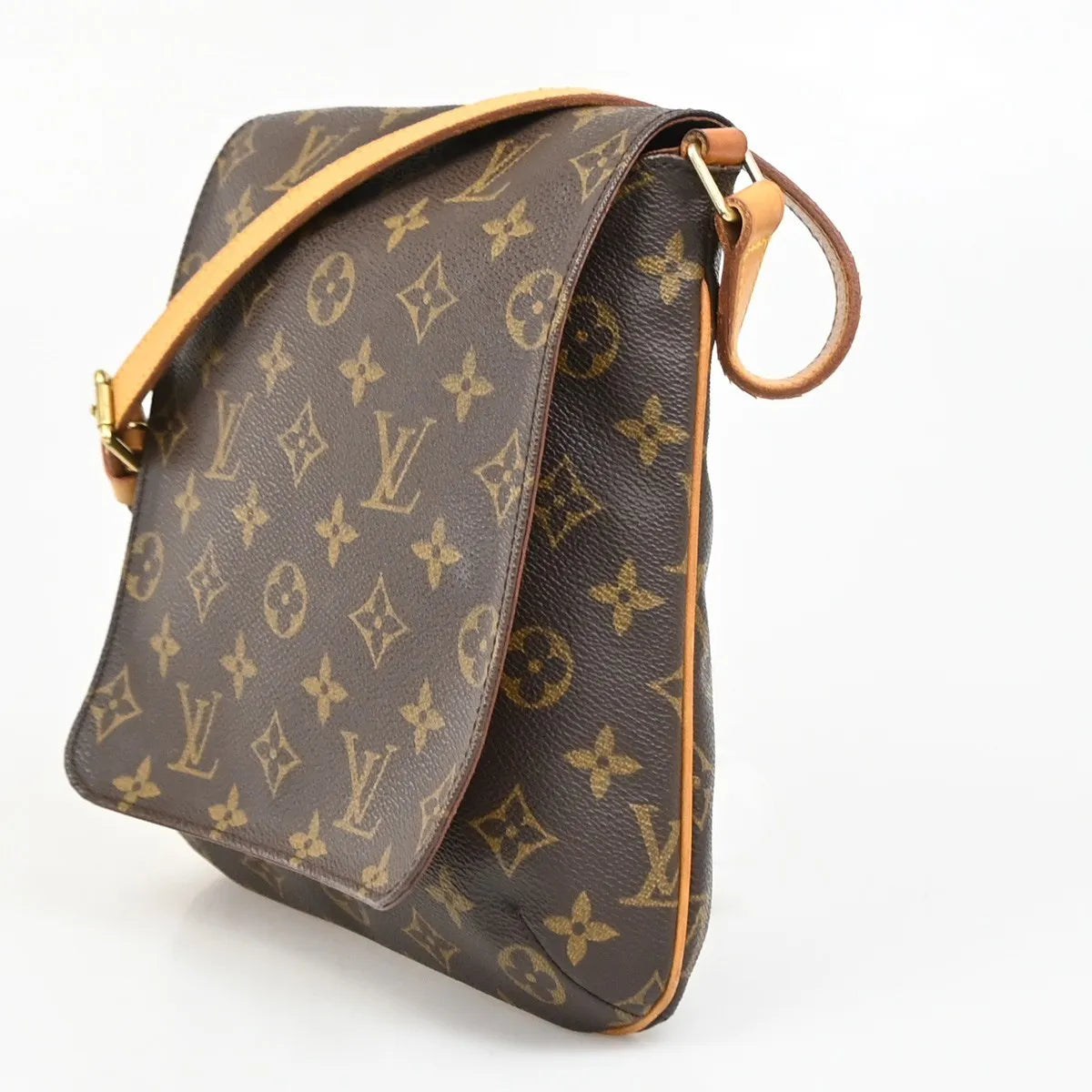 Louis Vuitton Musette Salsa Monogram Canvas Brown Canvas Shoulder Bag Bag (Pre-Owned)