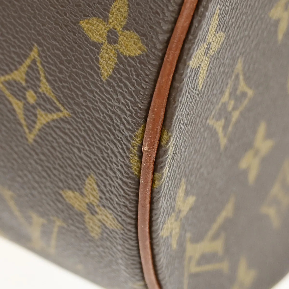 Louis Vuitton Papillon Handbag Monogram Canvas Brown Canvas Handbag (Pre-Owned)