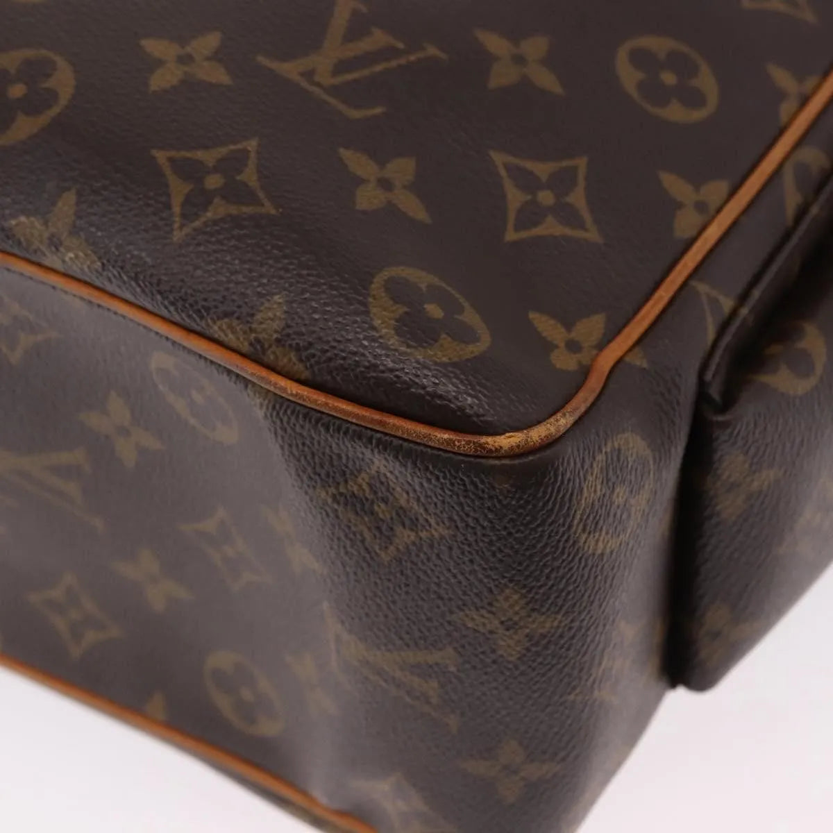 Louis Vuitton Multipli Cite Monogram Canvas Brown Canvas Shoulder Bag Bag (Pre-Owned)