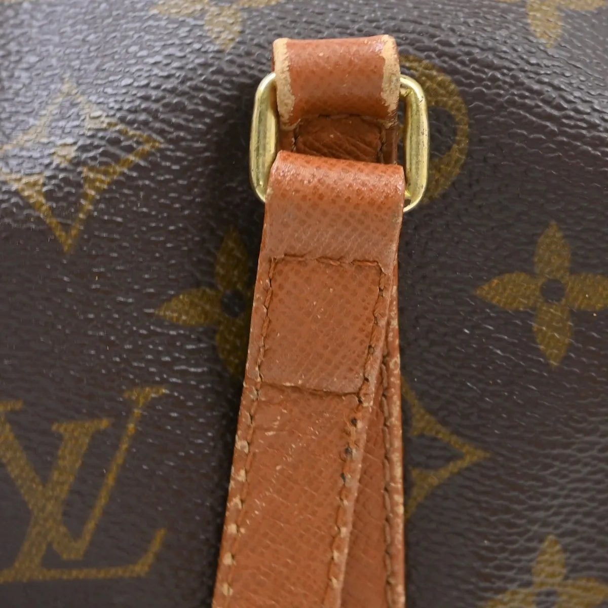 Louis Vuitton Papillon Handbag Monogram Canvas Brown Canvas Handbag (Pre-Owned)