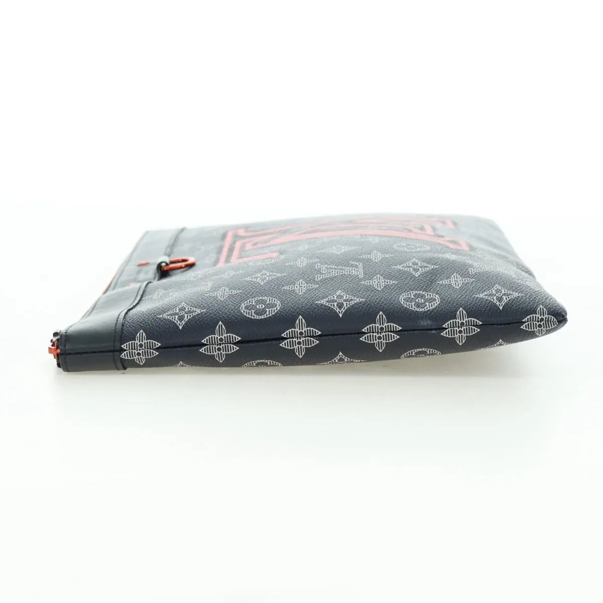 Louis Vuitton Pochette Apollo Limited Edition Upside Down Monogram Ink Navy Canvas Clutche & Pouche Bag (Pre-Owned)