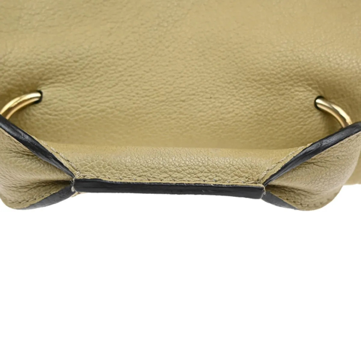 Chloe Elsie Tweed Leather Beige Tweed Shoulder Bag Bag (Pre-Owned)