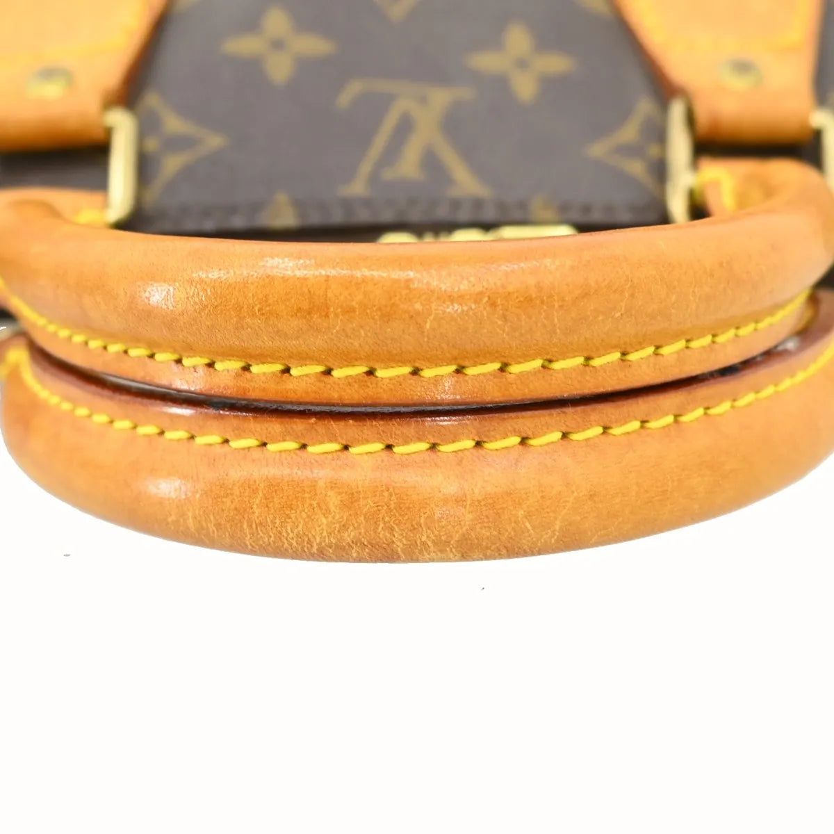 Louis Vuitton Alma Monogram Canvas Brown Canvas Handbag (Pre-Owned)