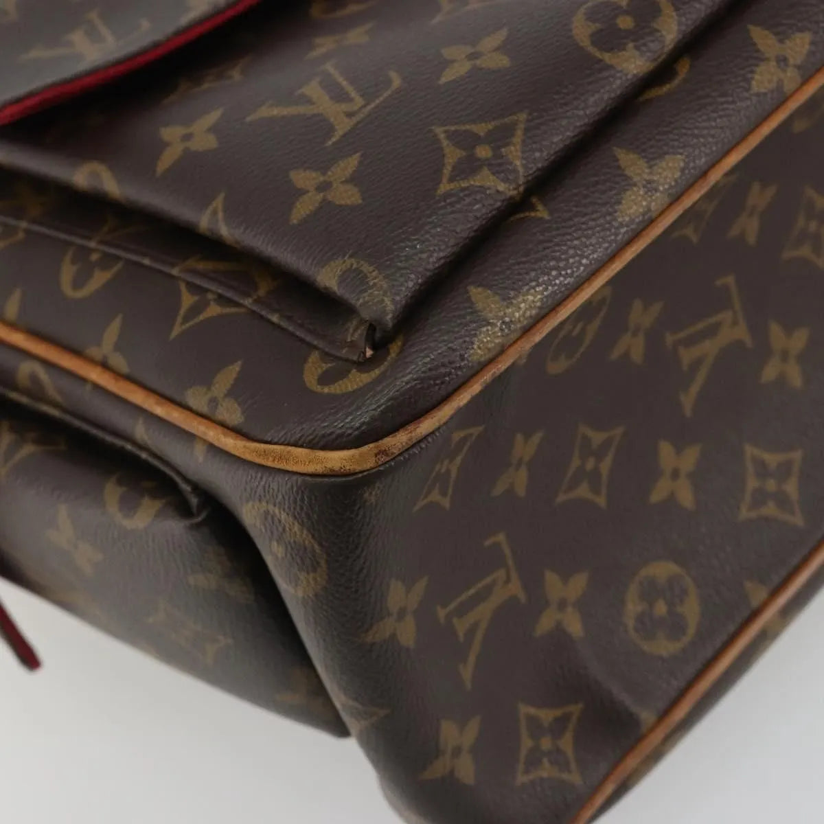Louis Vuitton Multipli Cite Monogram Canvas Brown Canvas Shoulder Bag Bag (Pre-Owned)