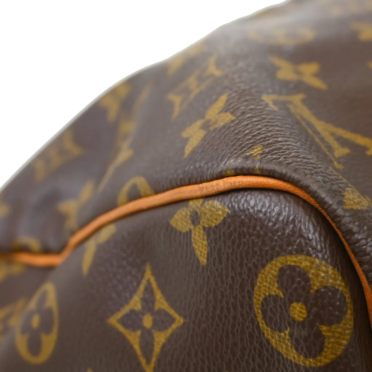 Louis Vuitton Keepall Monogram Canvas Brown Canvas Travel Bag Bag (Pre-Owned)