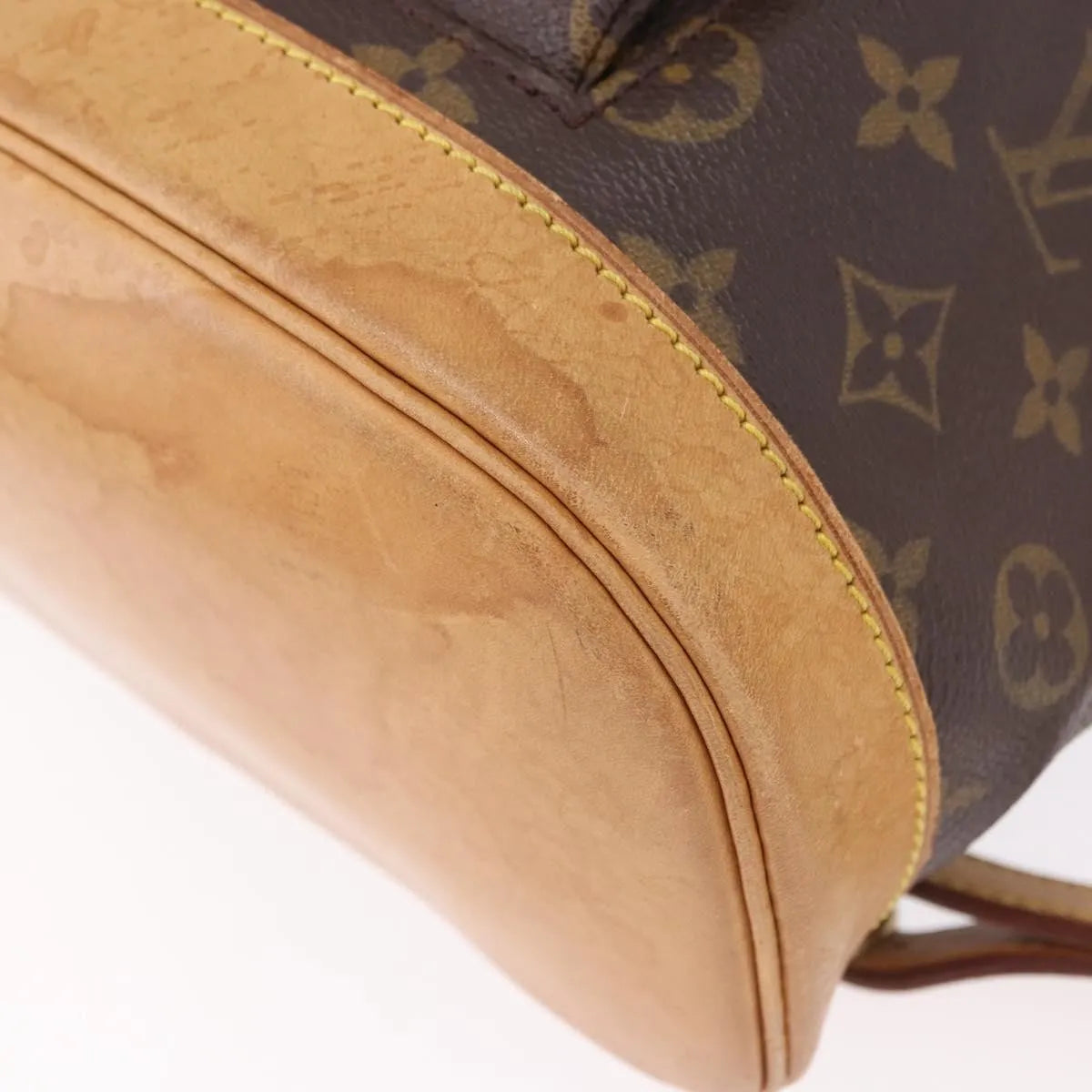 Louis Vuitton Montsouris Monogram Brown Canvas Backpack Bag (Pre-Owned)