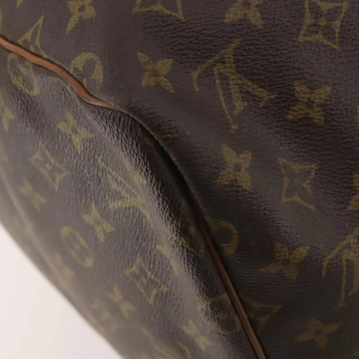 Louis Vuitton Keepall Monogram Canvas Brown Canvas Travel Bag Bag (Pre-Owned)