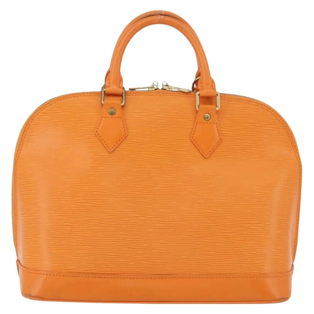 Louis Vuitton Alma Epi Orange Leather Handbag (Pre-Owned)