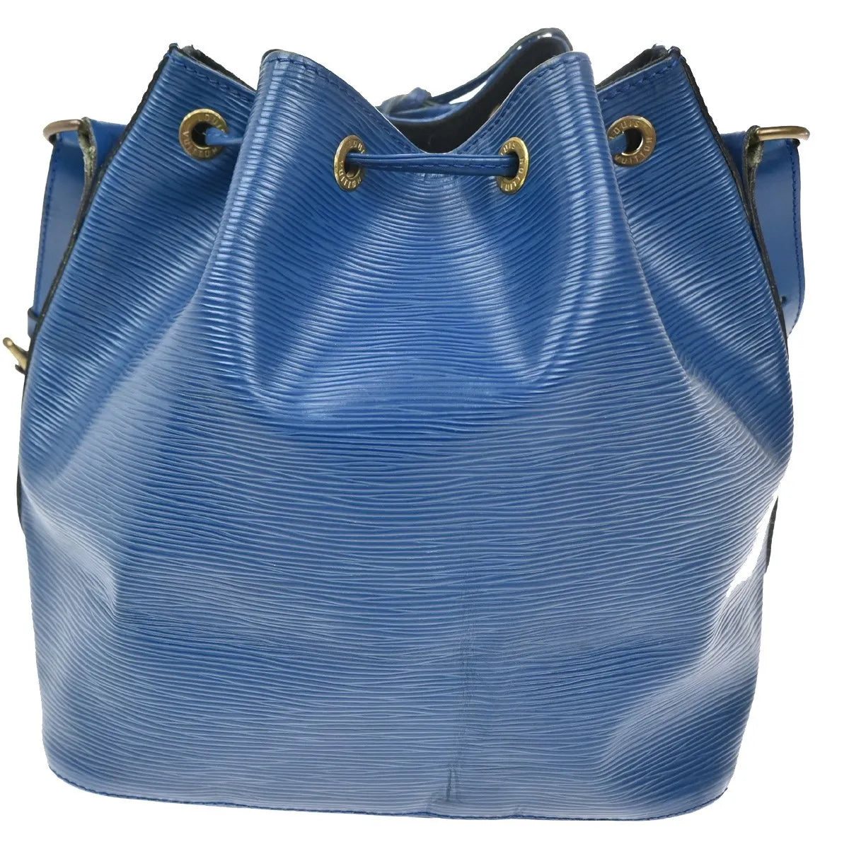 Louis Vuitton Petit Noe Epi Leather Blue Leather Shoulder Bag Bag (Pre-Owned)