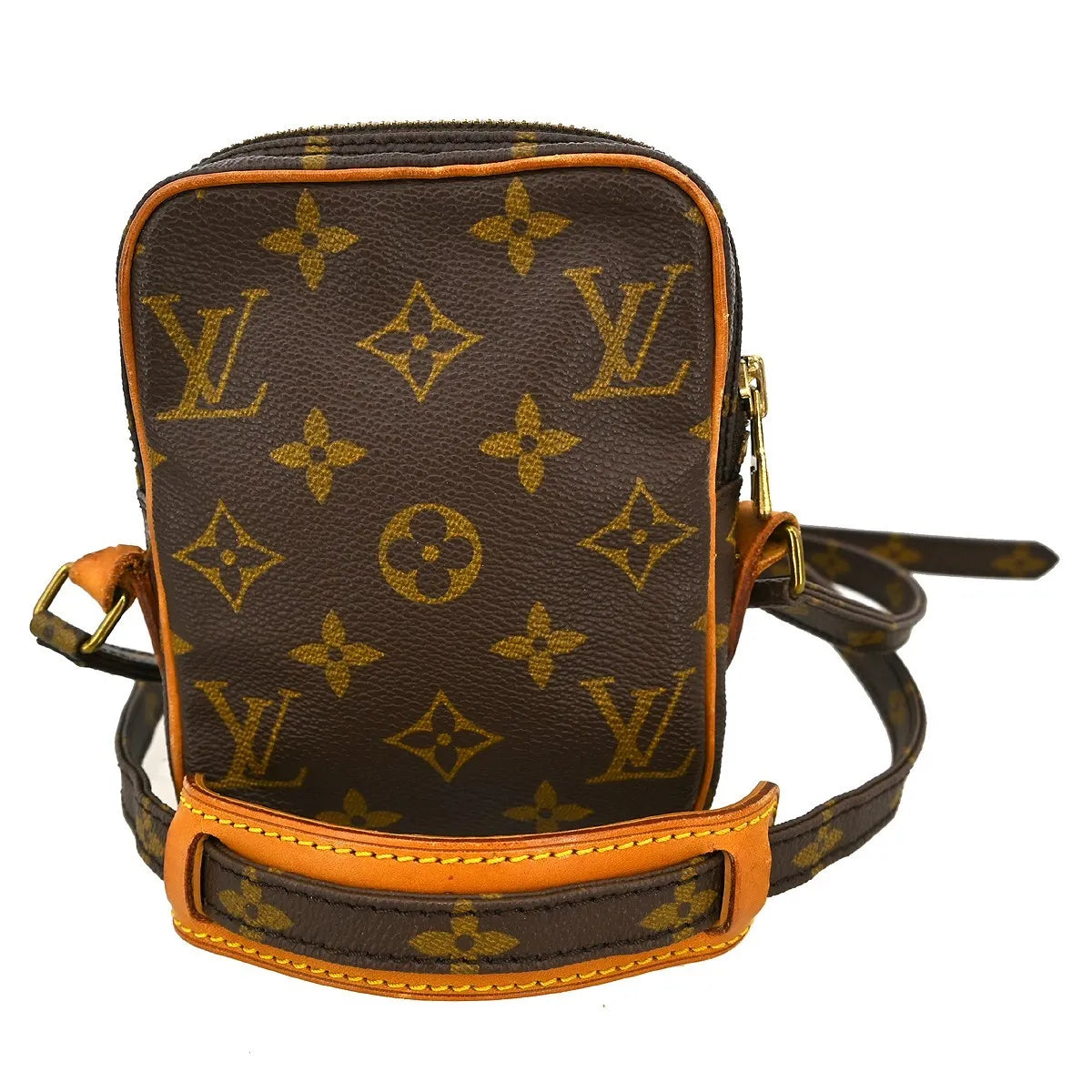 Louis Vuitton Danube Monogram Brown Canvas Shoulder Bag Bag (Pre-Owned)