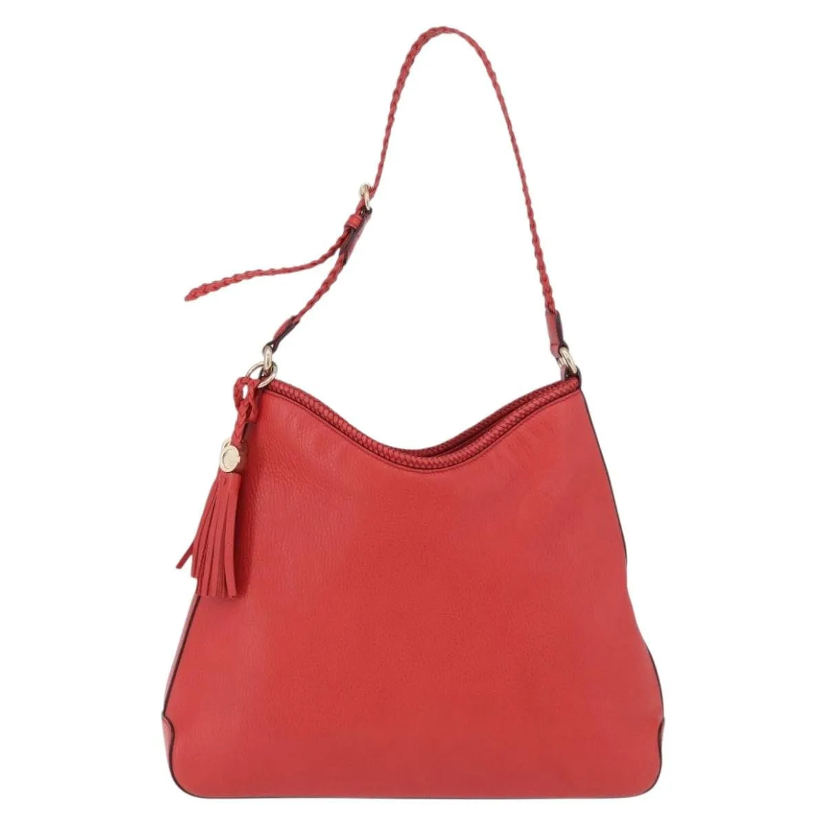 Gucci Marrakech Hobo Leather Orange Leather Shoulder Bag Bag (Pre-Owned)