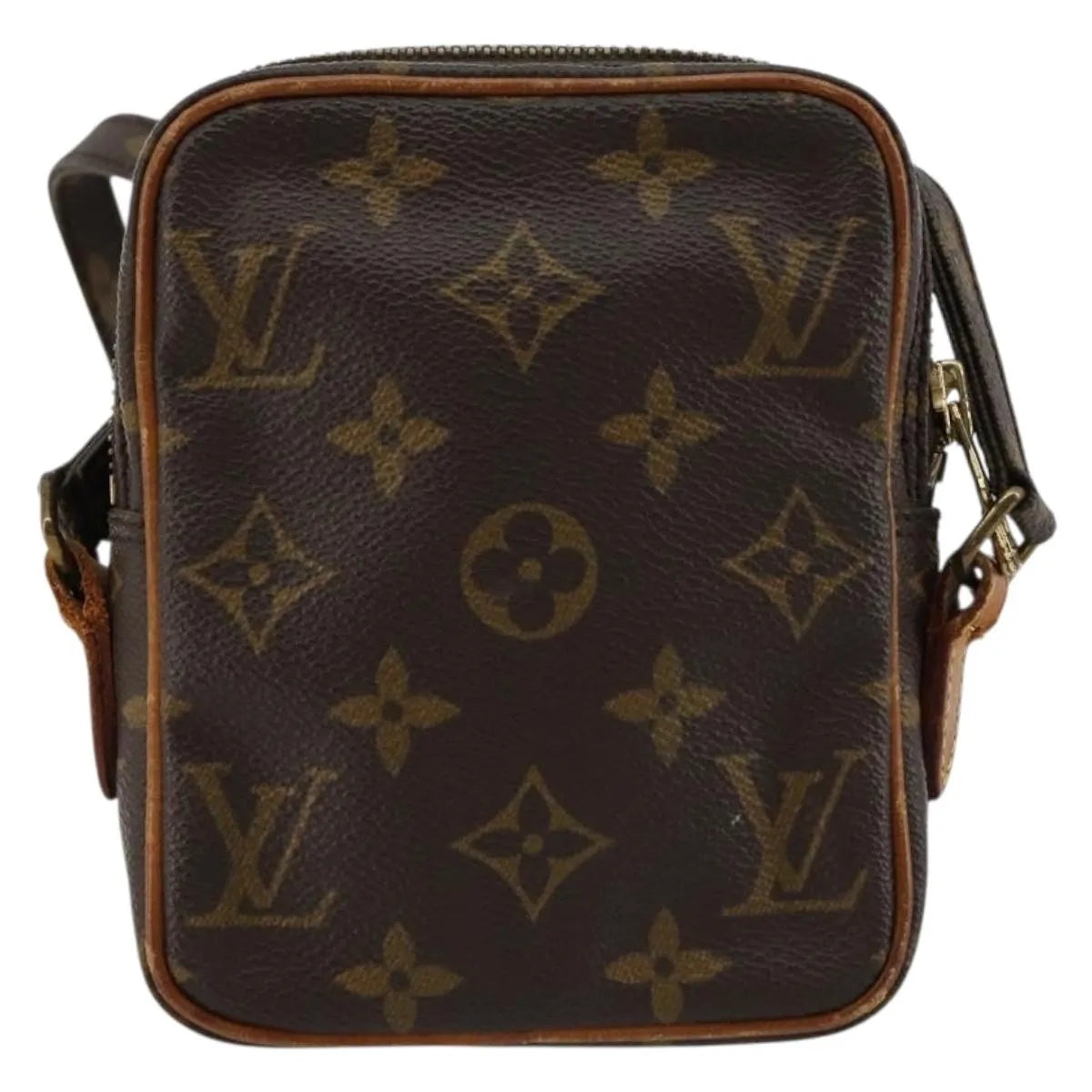 Louis Vuitton Danube Monogram Canvas Brown Canvas Shoulder Bag Bag (Pre-Owned)