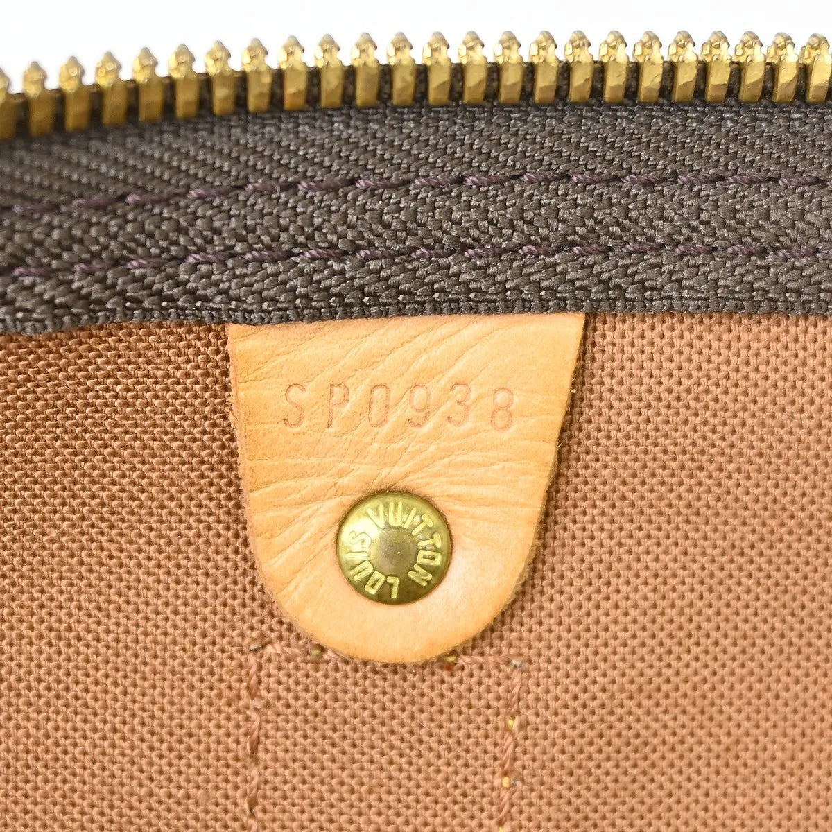 Louis Vuitton Keepall Monogram Canvas Brown Canvas Travel Bag Bag (Pre-Owned)